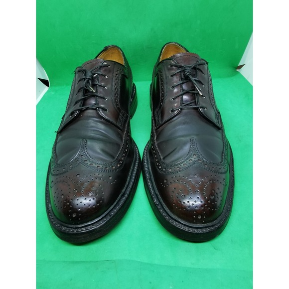 Florsheim Imperial Shell Cordovan Brown Wingtip Mens Size 8.5D Horween Leather main image 6